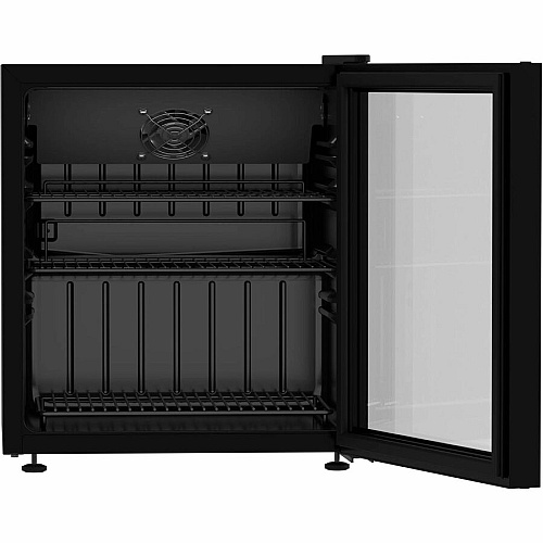 AVANTI Beverage Center, 60 Can Capacity 1.70 ft? - Auto-defrost - Reversible - 1.70 ft? Net Refrigerator Capacity - 120 V AC - Black - Freestanding (AVBC17F2PG)