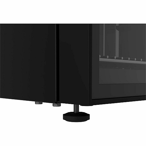 AVANTI Beverage Center, 60 Can Capacity 1.70 ft? - Auto-defrost - Reversible - 1.70 ft? Net Refrigerator Capacity - 120 V AC - Black - Freestanding (AVBC17F2PG)