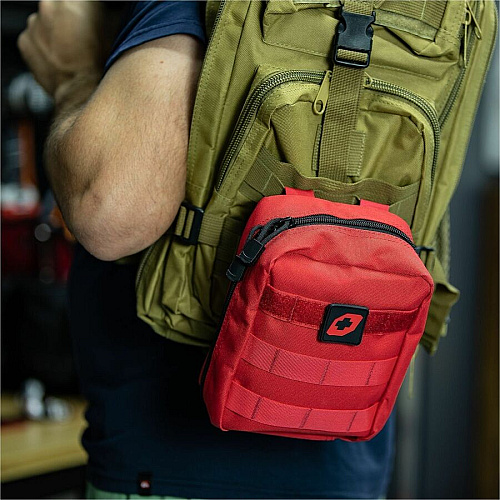 Life+Gear 117-Piece First Aid + Survival Tactical Pack  (413907)