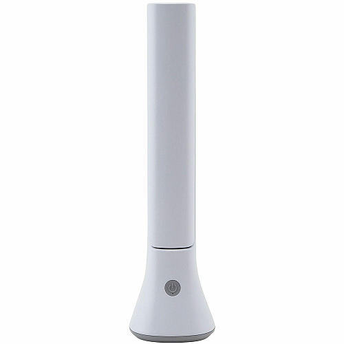 Victory Light LED 2-in-1 Converting Desk/Torch Lamp 10.8" Height x 2.5" Width - LED Bulb - Rechargeable Battery, Adjustable Brightness, Dimmable, USB Charging, Built-in USB Port, USB Powered - Desk Mountable - White - for Desk (VL314PW)