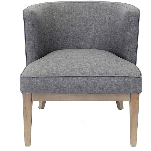 Boss Accent Chair, Beige Slate Gray - 1 Each (B529DWSG)