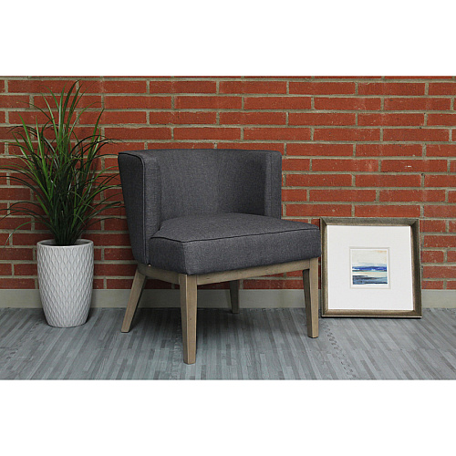 Boss Accent Chair, Beige Slate Gray - 1 Each (B529DWSG)