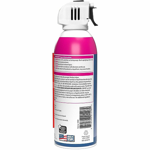Endust Electronics Multi-Purpose Duster For Multipurpose - 10 oz - Moisture-free, Residue-free - Electric Blue - 1 Can (14989)