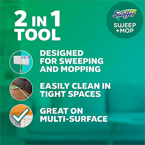 Swiffer Sweep and Mop Disposable - Green (16516)