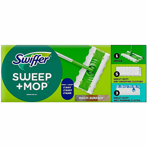 Swiffer Sweep and Mop Disposable - Green (16516)