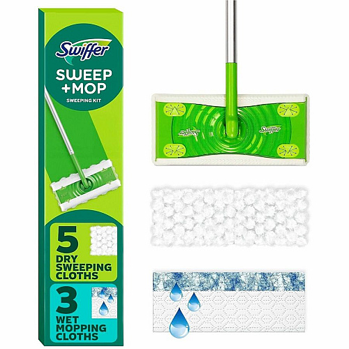 Swiffer Sweep and Mop Disposable - Green (16516)