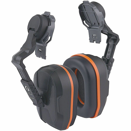 Ergodyne Skullerz 8881 Non-Conductive Hard Hat Mounted Earmuffs Recommended for: Construction, Utility, Oil & Gas, Manufacturing, Transportation, General Purpose - 27 - Noise, Noise Reduction Rating Protection - Acrylonitrile Butadiene Styrene (AB (60241)