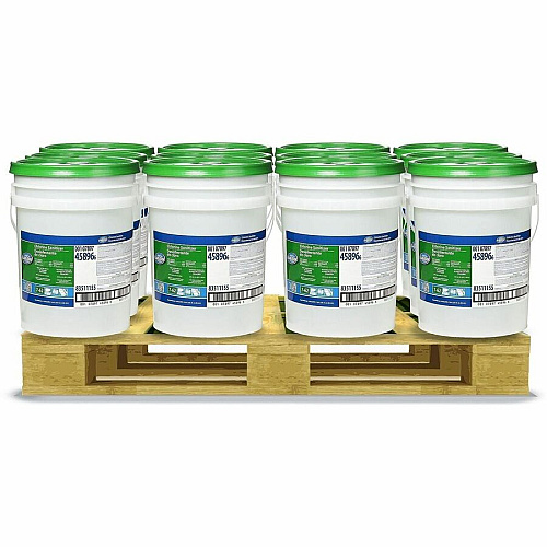 Luster Professional Liquid Chlorine Sanitizer For Dishwasher, Surface - Concentrate - Liquid - 640 fl oz (20 quart) - Chlorine Scent - White (45896)