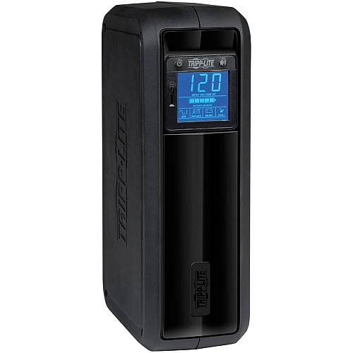 Tripp Lite by Eaton OmniSmart LCD 120V 650VA 350W Line-Interactive UPS, Tower, LCD display, USB port 8 Hour Recharge - 3.20 Minute Stand-by - 110 V AC Input - 120 V AC Output - USB - 8 x NEMA 5-15R Receptacle(s) (OMNI650LCD)