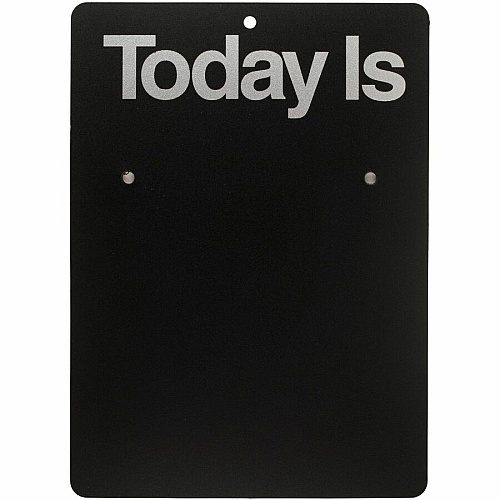 At-A-Glance Today Is Wall Calendar Large - Julian Dates - Daily - 12 Month - January 2026 to December 2026 - 1 Day Single Page Layout - 8 1/2" x 8" Sheet Size - White Sheet - Black - Poly, Paper - Eyelet, Unruled Daily Block, Flexible - 1 Each (K400)