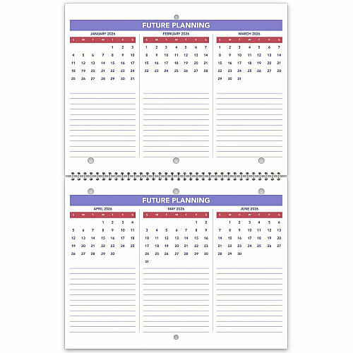At-A-Glance Desk Wall Calendar (PM17028)