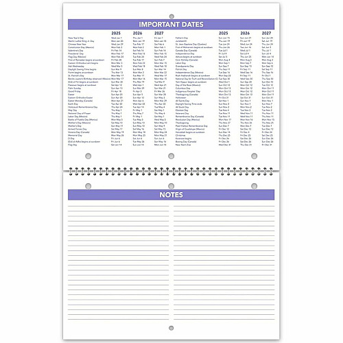 At-A-Glance Desk Wall Calendar (PM17028)