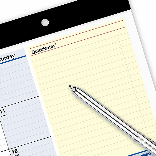At-A-Glance QuickNotes Compact Monthly Desk Pad Calendar (SK71000)