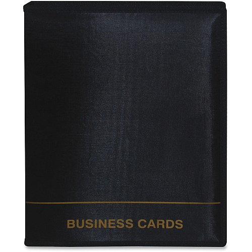 Anglers 3-Ring Business Card Binder 1000 Capacity - 8.50" Width x 11" Length - 3-ring Binding - 5 x Tab(s) - Refillable (303)