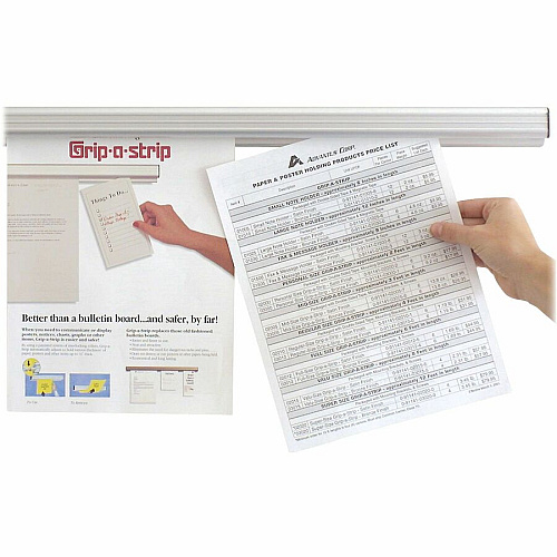 Grip-A-Strip Mounting Rail - Satin 1 Each (2015)
