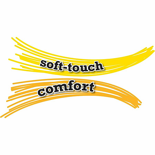 BIC SoftFeel Retractable Ball Pens Fine Pen Point - Retractable - Black Ink - Black Rubber Barrel - 1 Dozen (SCSF11BK)