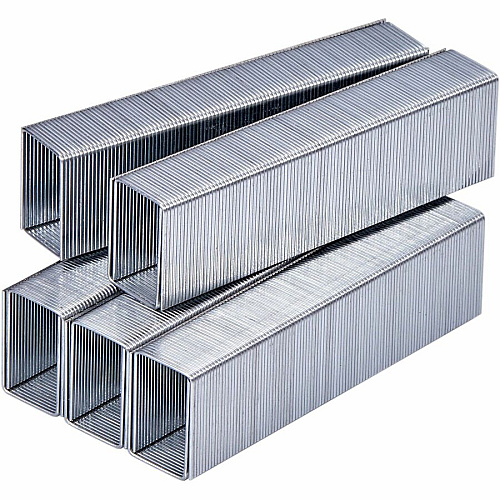 Bostitch 13/16" Heavy Duty Premium Staples Heavy Duty - 13/16" Leg - 1/2" Crown - Holds 165 Sheet(s) - Chisel Point - Silver - High Carbon Steel - 0.8" Height x 0.5" Width x 0.9" Length - 1000 / Box (SB351316HC1M)
