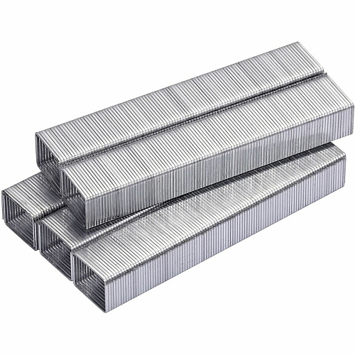 Bostitch 3/8" Heavy Duty Premium Staples Heavy Duty - 3/8" Leg - 1/2" Crown - Holds 55 Sheet(s) - Chisel Point - Silver - High Carbon Steel - 3" Height x 0.5" Width x 0.4" Length - 1000 / Box (SB35381M)