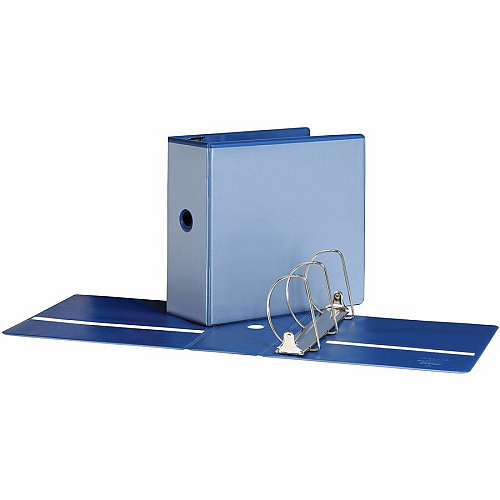 Cardinal Xtralife ClearVue Locking Slant-D Binders 5" Binder Capacity - Letter - 8 1/2" x 11" Sheet Size - 1100 Sheet Capacity - 4 3/8" Spine Width - 3 Ring(s) - Fastener(s): D-Ring - Pocket(s): 2, Inside Front & Back - Polyolefin - Blue - 2.25 lb (26352)