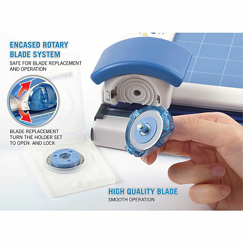CARL 18" Professional Paper Trimmer 10 Sheet Cutting Capacity - Carbide Blade - 18" Cutting Length - 0.8" Height x 10.3" Width x 18" Depth - White - 1 Each (12218)