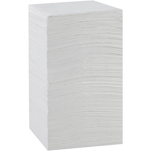 Dixie 1/4-Fold Beverage Napkin 1 Ply - 9.50" Width x 9.50" Length - White - 500 / Pack (96019)