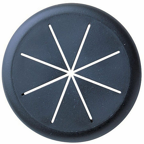 CordAway Flexible Grommet Grommet - Black - 1 Each (00209)
