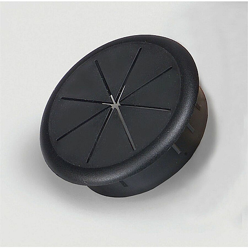 CordAway Flexible Grommet Grommet - Black - 1 Each (00209)