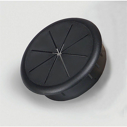 CordAway Flexible Grommet Grommet - Black - 1 Each (00209)
