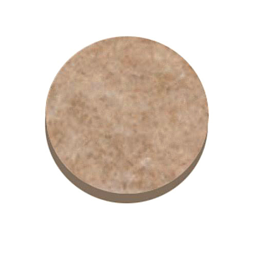 Scratch Guard Self-Adhesive Felt Circles 20 Pad of 0.75" Diameter - Circle - Self-adhesive - Beige - Polyester Felt - 20/Pack (88493)
