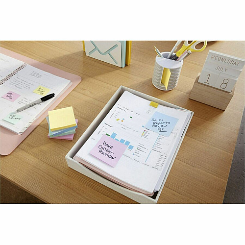 Post-it&reg; Pop-up Notes 100 - 3" Flag/Note Width x 3" Flag/Note Length - Square - 100 Sheets per Pad - Unruled - Canary Yellow - Paper - Self-adhesive, Repositionable - 1 Pad (R330YW)