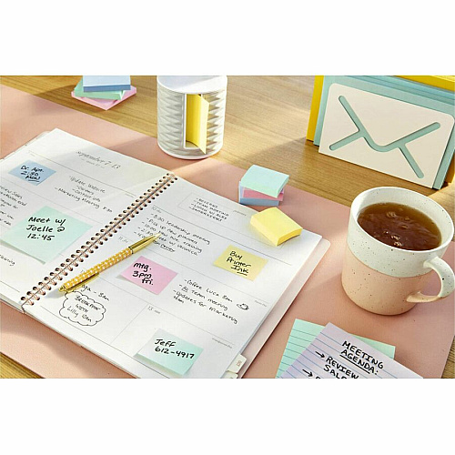 Post-it&reg; Pop-up Notes 100 - 3" Flag/Note Width x 3" Flag/Note Length - Square - 100 Sheets per Pad - Unruled - Canary Yellow - Paper - Self-adhesive, Repositionable - 1 Pad (R330YW)