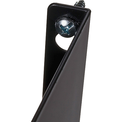 Officemate Mountable Wall File, Black, 2PK 7" Height x 13" Width x 4.12" Depth - Black - Plastic - 2 / Box (21405)