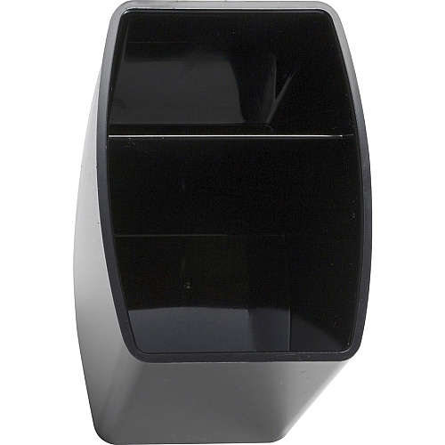 Officemate 2200 Series Large Pencil Cup 4.5" Height x 5" Width x 3.8" Depth - Plastic - Black - 1 Each (22292)
