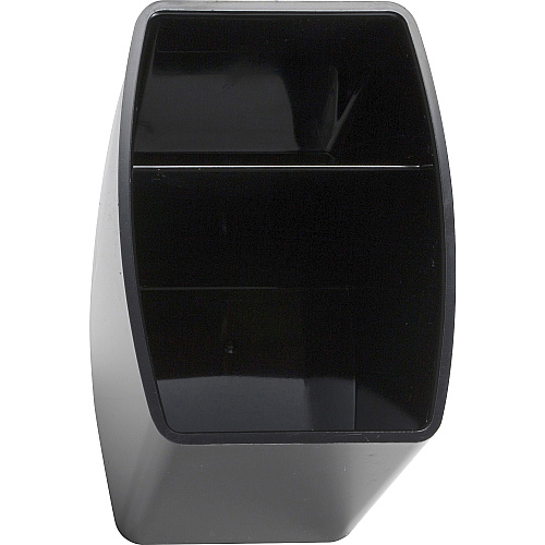 Officemate 2200 Series Large Pencil Cup 4.5" Height x 5" Width x 3.8" Depth - Plastic - Black - 1 Each (22292)