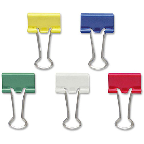 Officemate Binder Clips, Assorted Medium - Assorted - 30 / Pack (31026)