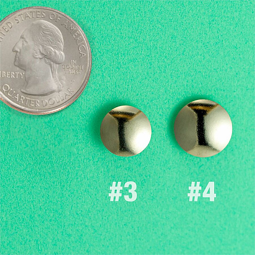 Officemate Steel Thumb Tacks 0.50" Head - Silver - 100 / Box (92914)