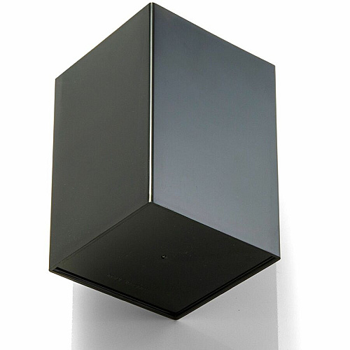 Officemate 3-Compartment Pencil Cup 4" Height x 2.9" Width x 2.9" Depth - Black - 1 Each (93681)