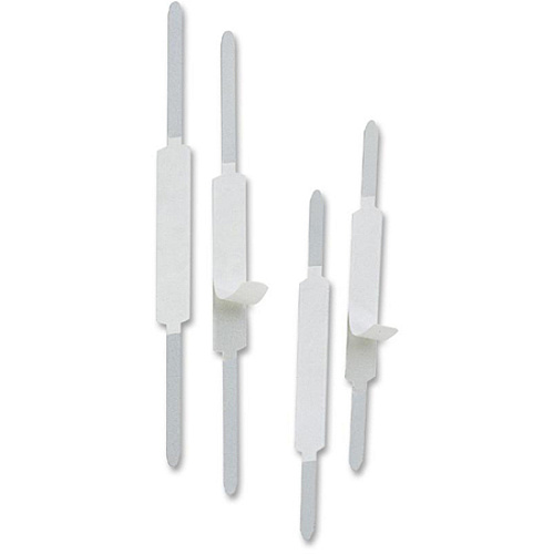 Officemate Self-Adhesive Prong Fasteners 2.8" Length - 2" Size Capacity - Silver - Steel - 100 / Box (99858)