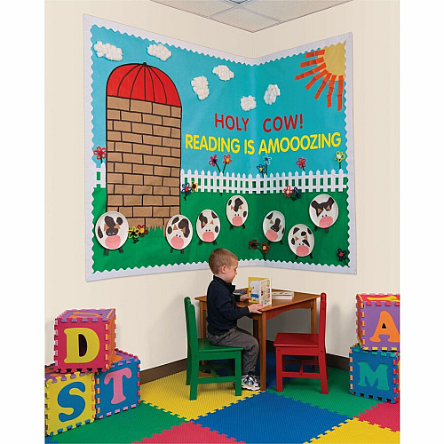 Fadeless Bulletin Board Art Paper ClassRoom Project, Home Project, Office Project - 48" Width x 50 ft Length - Azure Blue - 1 Roll (57165)