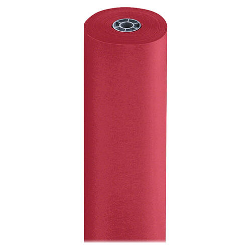 Pacon Spectra ArtKraft Duo-Finish Paper, 48 lb Text Weight, 36" x 1,000 ft, Scarlet (67041)
