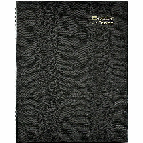 Brownline CoilPro Weekly Planner, 11" x 8-1/2" , English (CB950CBLK)