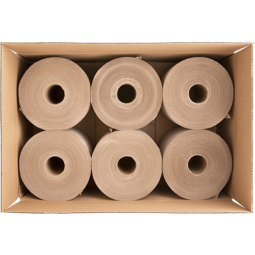 Genuine Joe Embossed Hardwound Roll Towels 7.90" Width x 800 ft Length - 2" Core - Natural - 6 / Carton (GJO22600)