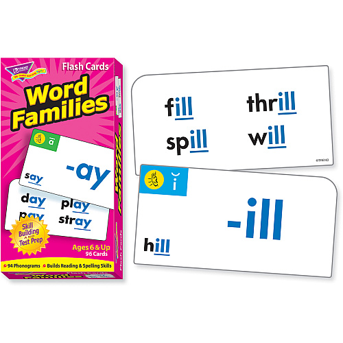 Trend Word Skill Building Flash Cards Educational - 1 Each (T53014)