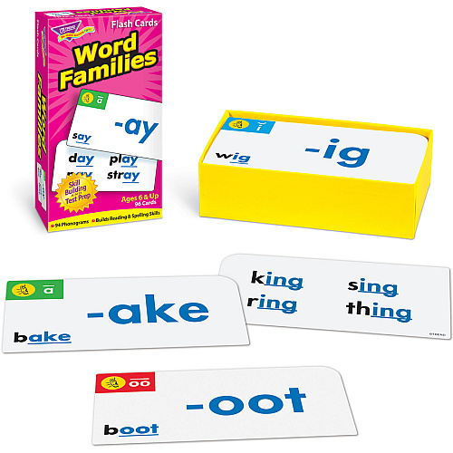 Trend Word Skill Building Flash Cards Educational - 1 Each (T53014)
