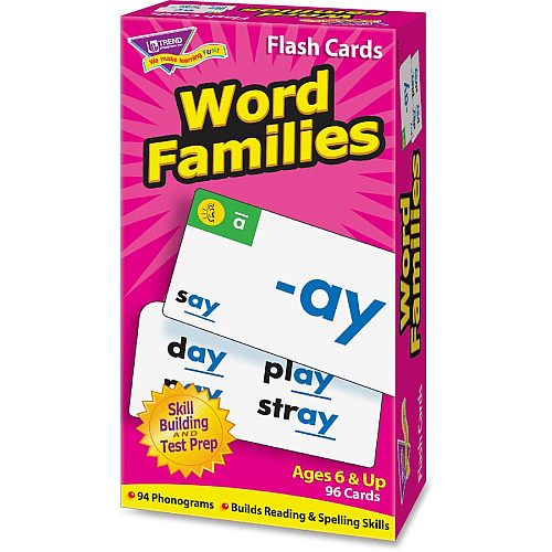 Trend Word Skill Building Flash Cards Educational - 1 Each (T53014)