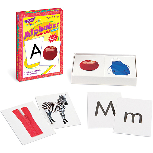 Trend Alphabet Match Me Flash Cards Educational - 1 / Set (T58001)
