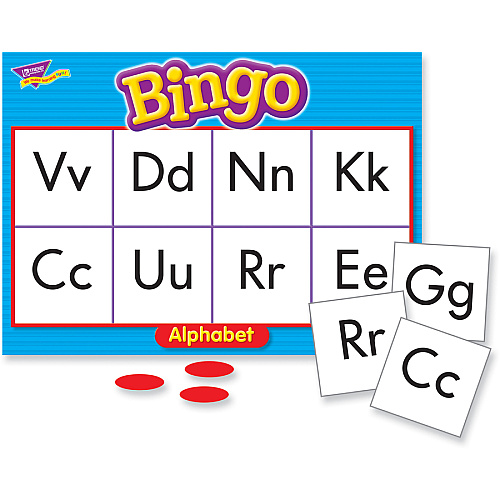 Trend Alphabet Bingo Learning Game Theme/Subject: Learning - 4-6 Year (T6062)