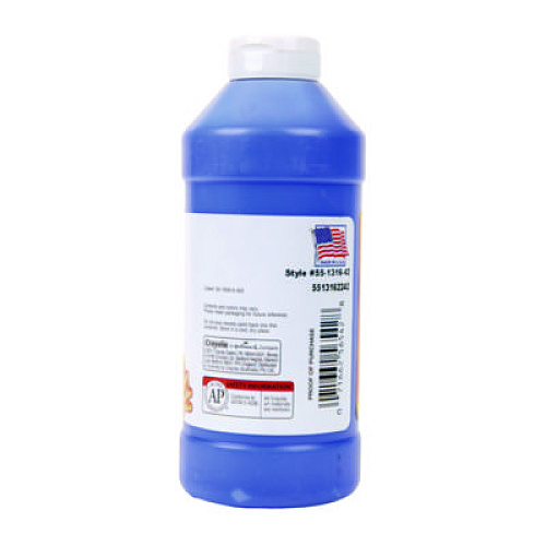 Crayola Washable Fingerpaint, Blue, 16 oz Bottle 1 Color(s) - Blue - 16 fl oz - Washable - 1 Each (551316042)
