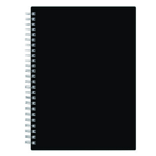 Blue Sky Enterprise Weekly/Monthly Notes Planner, 8.63" x 5.88", Black Cover, 12-Month (Jan to Dec): 2026 (131793)