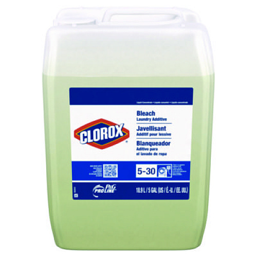 Procter & Gamble Clorox Bleach Laundry Additive, Fresh Scent, 5 gal Bottle (74171)